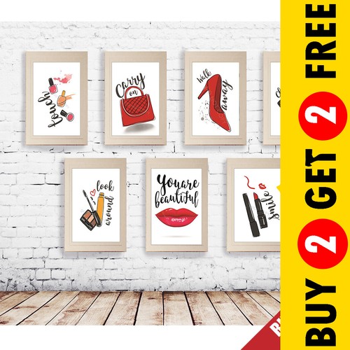 Poster für beauty - a3,