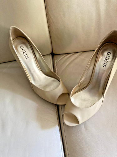 Guess higheels beige - beige, peeptoes