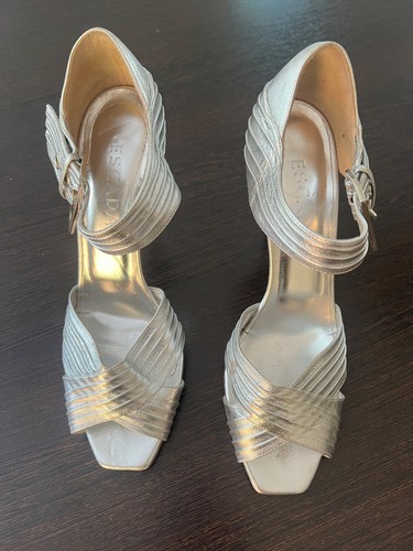 Silberne hig heels der - hig,